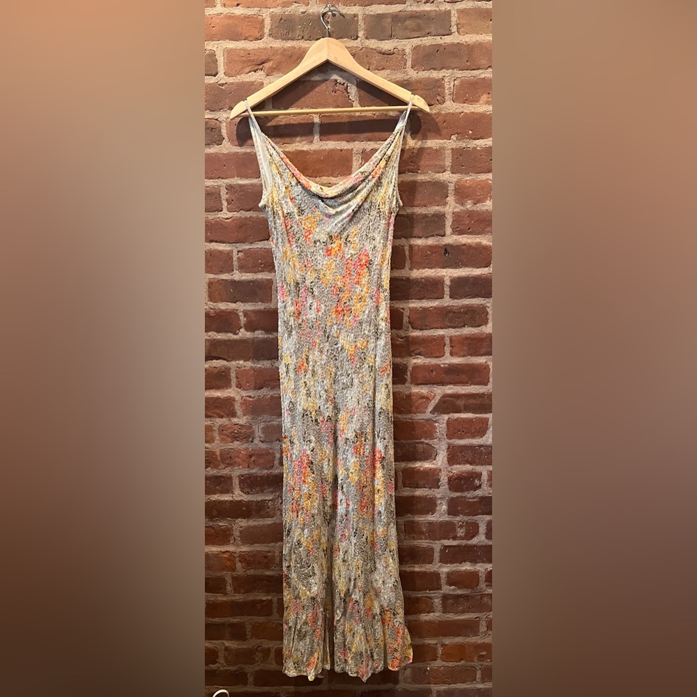 Vintage 90s Stenay Beaded Gown